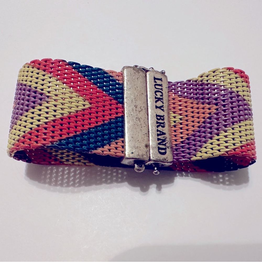 Lucky Brand Multicolored Metal Bracelet
